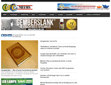 Tablet Screenshot of gfcnieuws.com